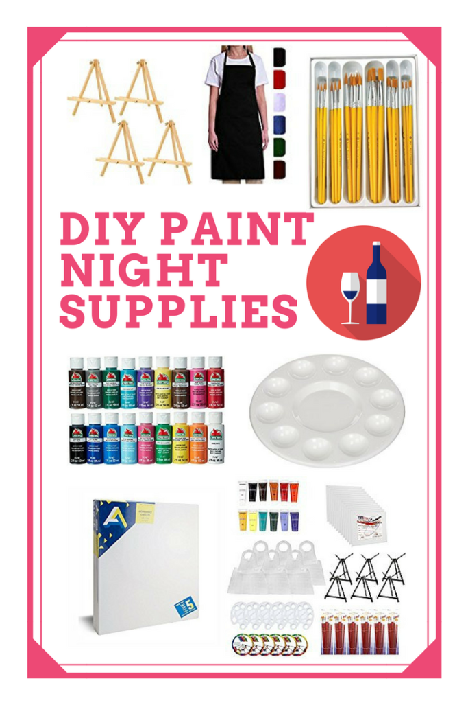  DIY  Paint  Party  Supplies  Step By Step Painting  Tutorials