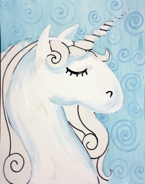 How To Paint A Rainbow Unicorn - Easy Step By Step Painting