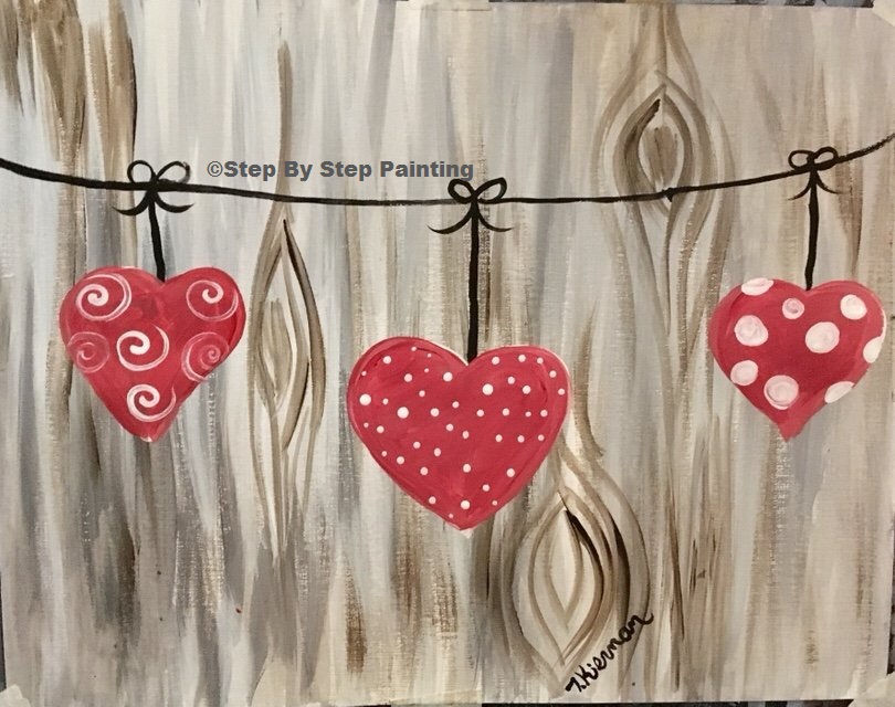 Heart painting