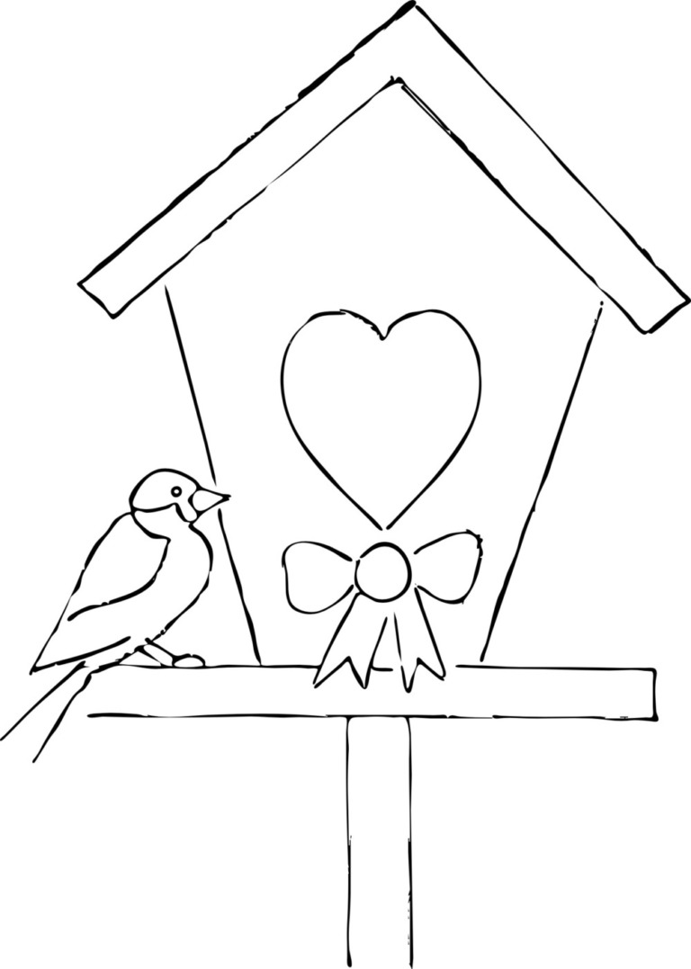 Winter Birdhouse Traceable Template Tracie Kiernan Step By Step Winter Birdhouse Traceable Template Tracie Kiernan Step By Step