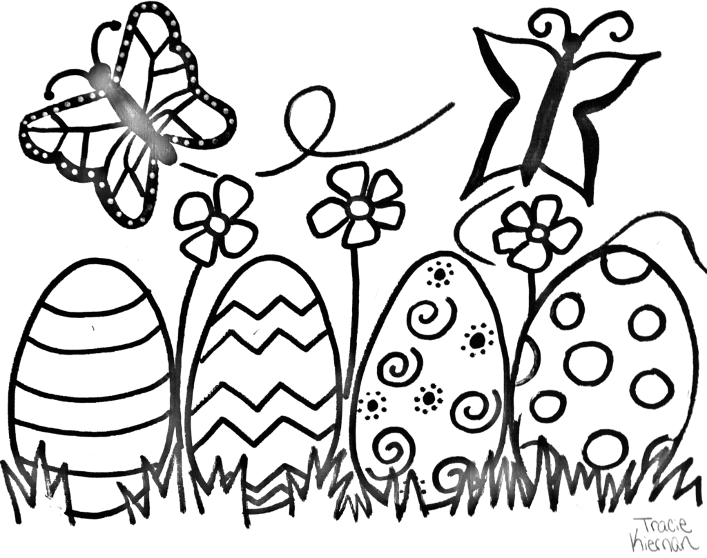 Easter Canvas Painting How To Paint an Easter Egg Landscape