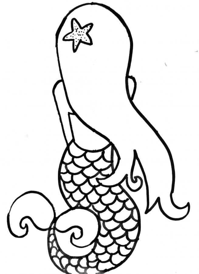 How To Draw A Mermaid Step By Step Drawing Guide