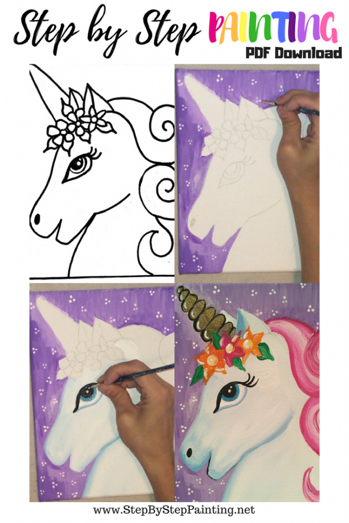 unicorn paint party