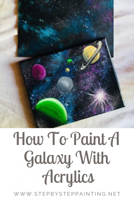 Planets painting