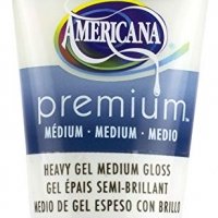 DecoArt Gel Americana Premium Acrylic Medium Paint Tube 2.5oz