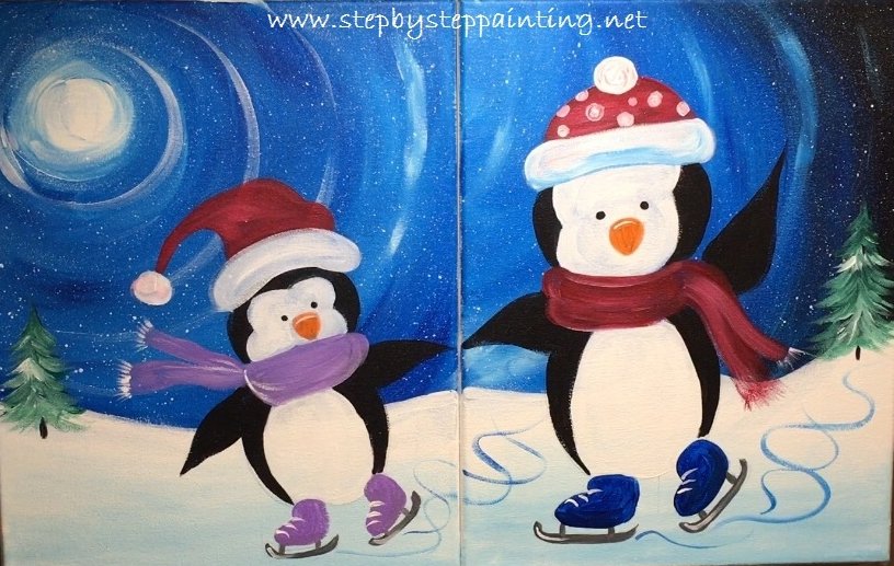 Christmas Paintings - Tracie Kiernan - Step By Step Painting