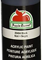 Apple Barrel (J20404) Acrylic Paint in Assorted Colors (8 Ounce), 20404 Black