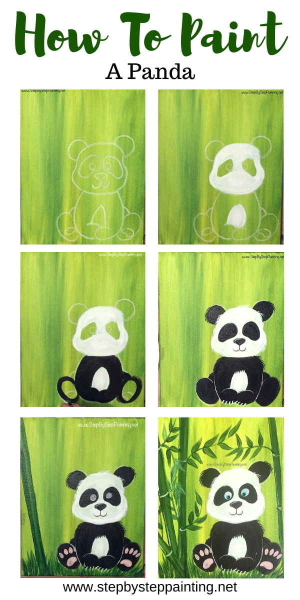 Panda painting