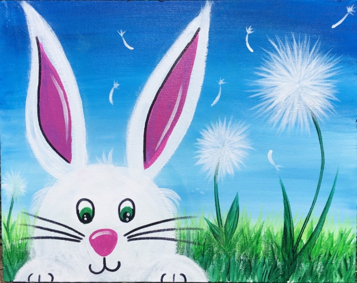 How To Paint An Easter Bunny