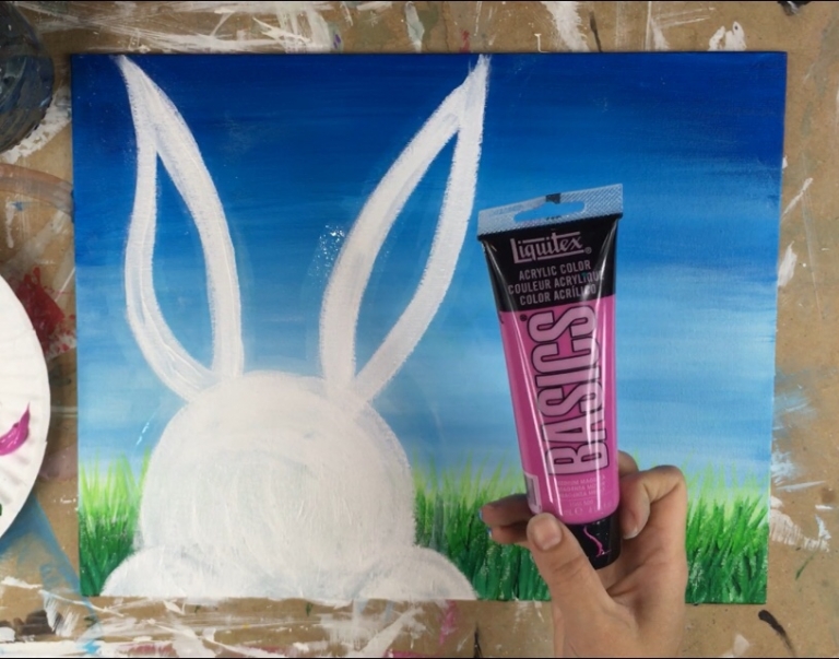 How To Paint An Easter Bunny - Tracie Kiernan - Step By Step Painting
