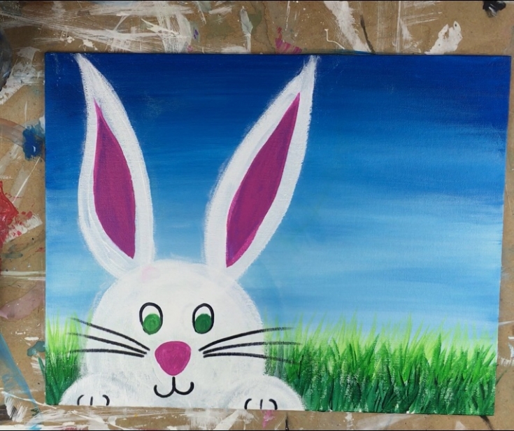How To Paint An Easter Bunny - Tracie Kiernan - Step By Step Painting