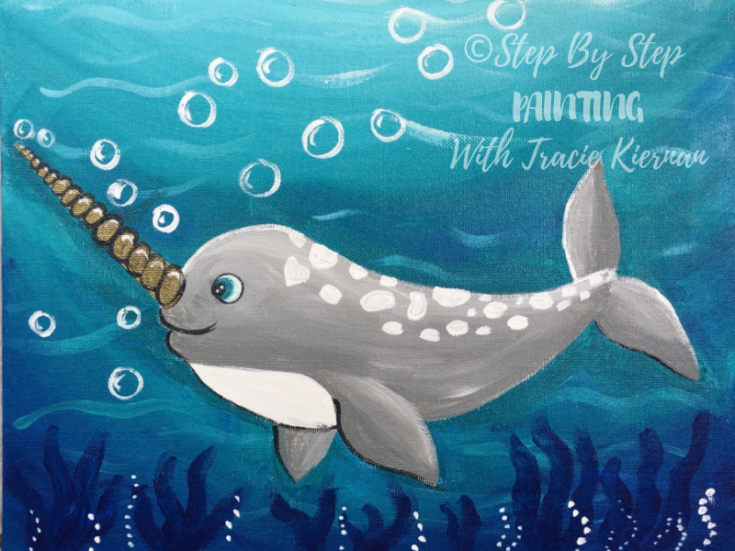 How To Paint A Narwhal