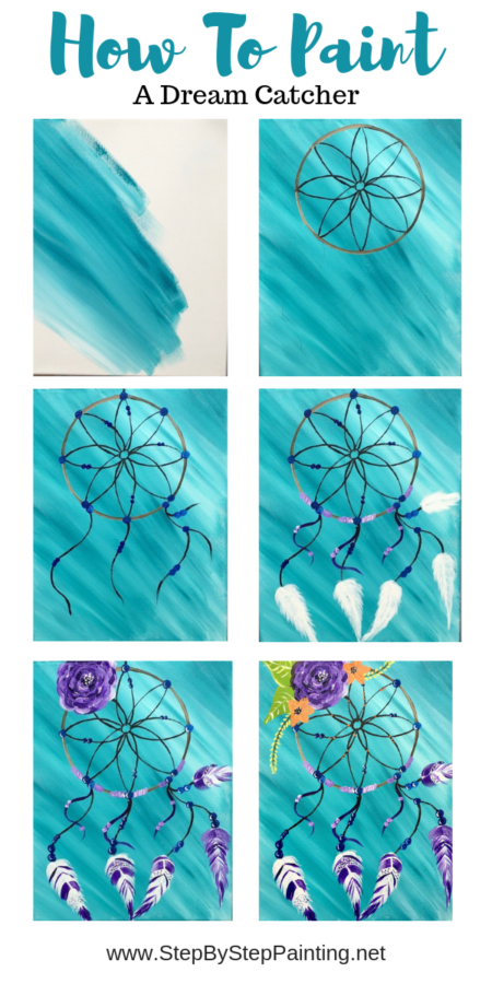 Dream Catcher Painting - Acrylic Painitng Tutorial - With Pictures