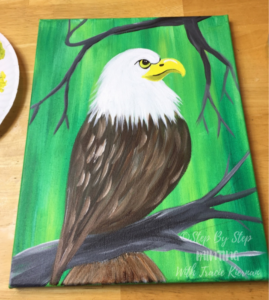 How To Paint A Bald Eagle - Tracie Kiernan - Step By Step Painting