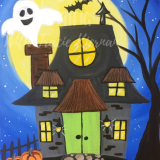 How To Paint A Haunted House - Tracie Kiernan - Step By Step Painting