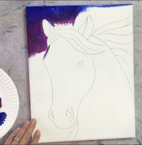 How To Paint A Horse - Step By Step Painting Tutorial