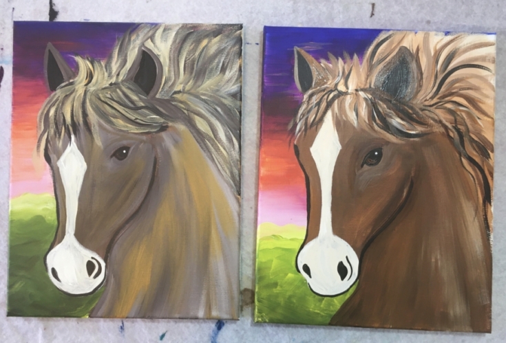 How To Paint A Horse - Step By Step Painting Tutorial