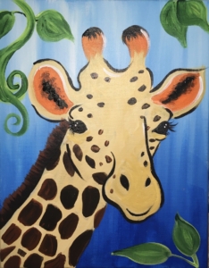 How To Paint A Giraffe