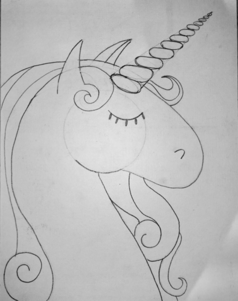 beautiful unicorn drawings