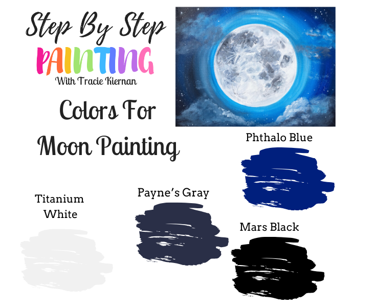 Moon painting 
