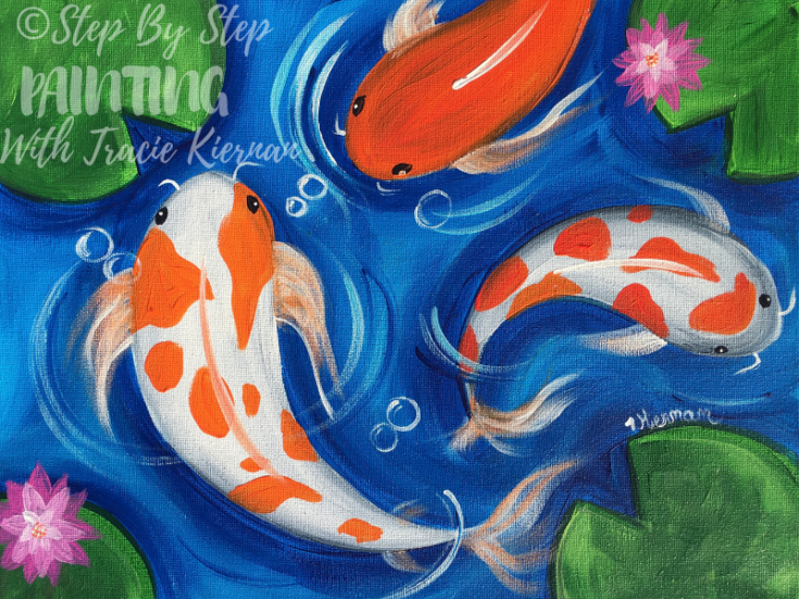 The Best Beginner Koi Fish Painting Easy Soonartinterests