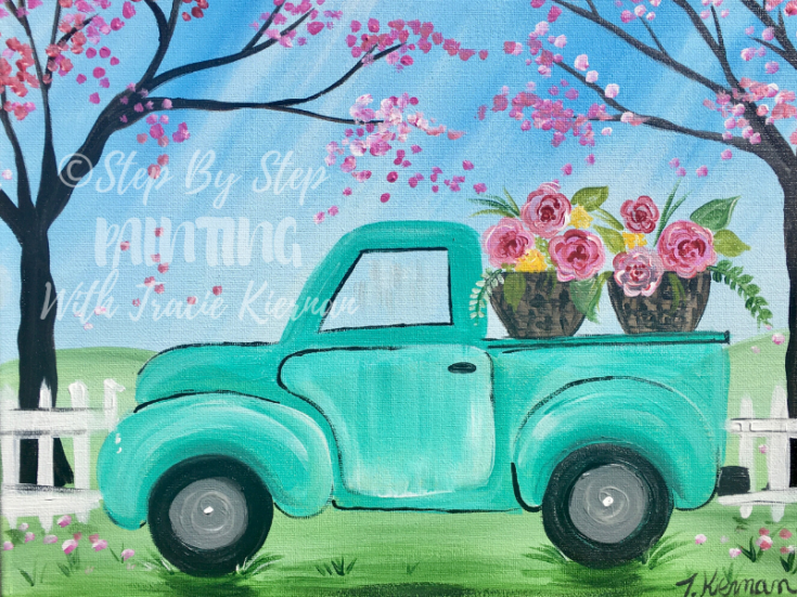 Spring Truck Painting