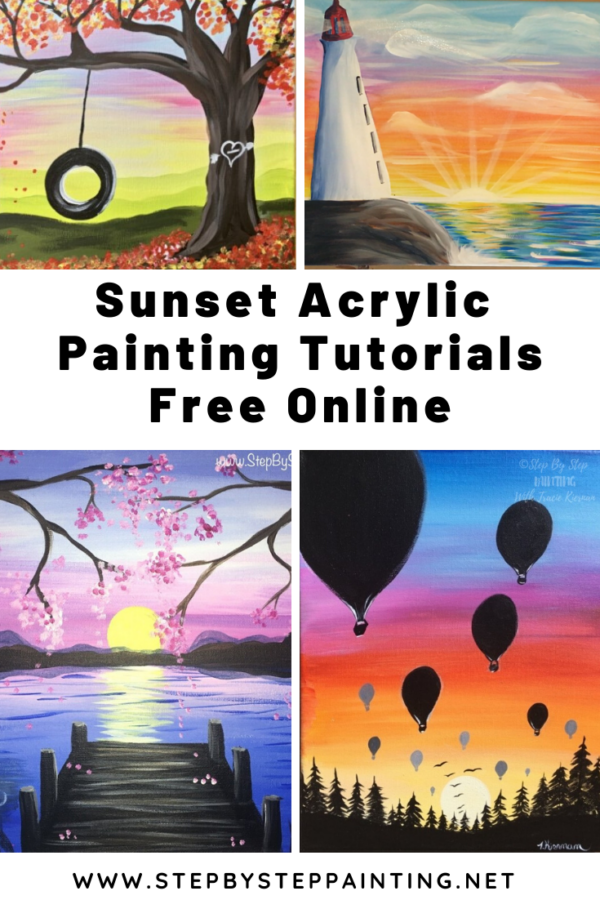 Sunset paintings