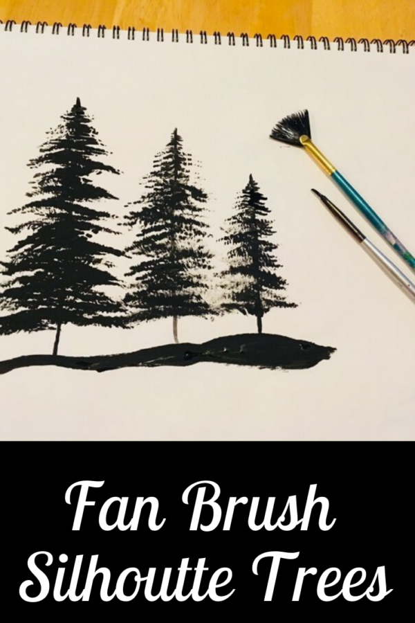 Link to Fan Brush Tree Silhouette Technique