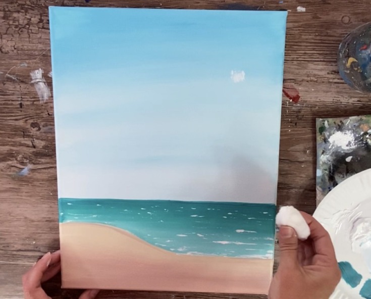 Lighthouse Beach Painting - Tracie Kiernan - Step By Step Painting