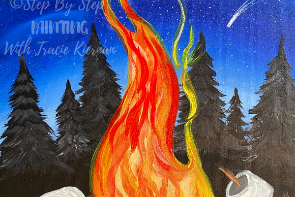 Campfire Painting