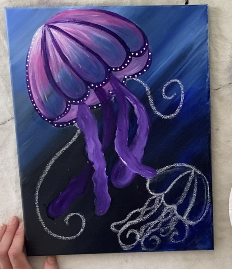How To Paint A Jellyfish - Tracie Kiernan - Step By Step Painting