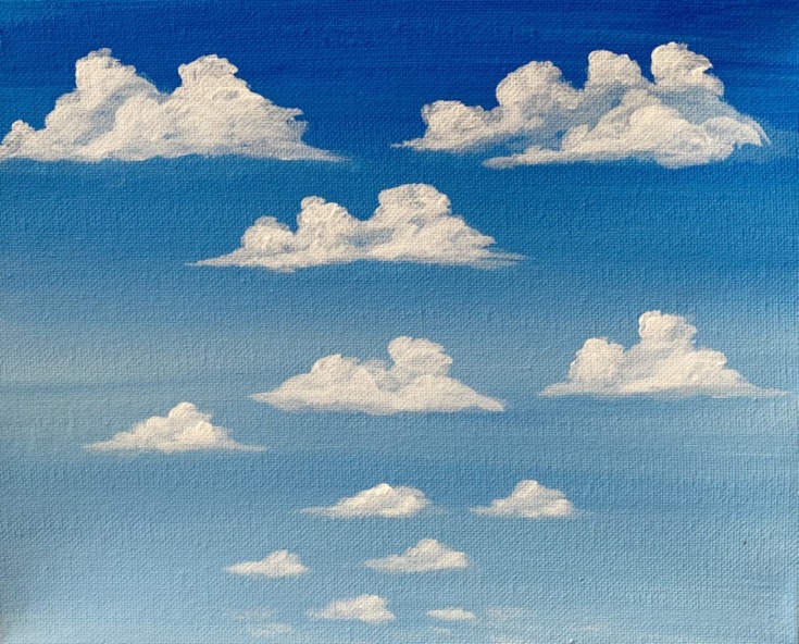 How To Paint Clouds 