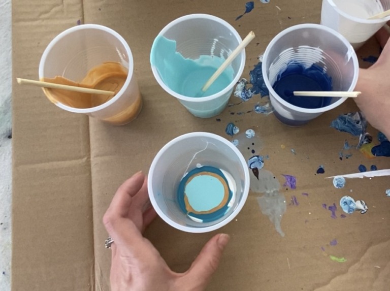 How To Do Acrylic Pouring - Step By Step Tutorial For Beginners