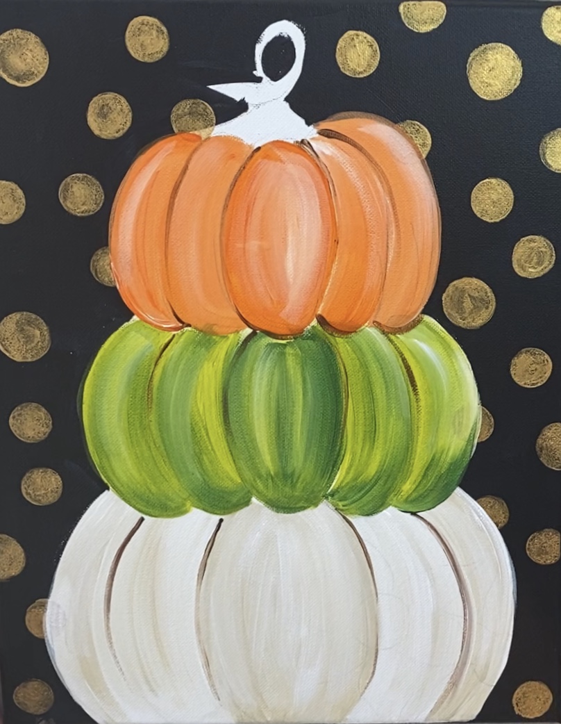 Pumpkin Topiary Painting Step By Step Painting With Tracie Kiernan