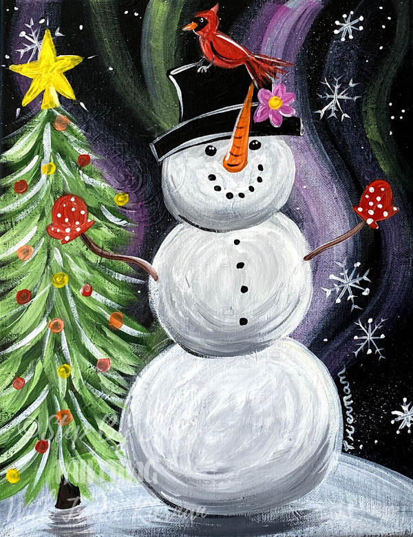 How to Draw a Snowman  Christmas Series #4 