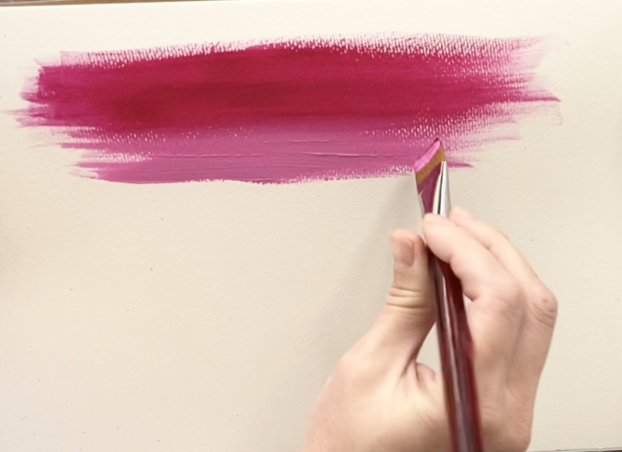 how to blend acrylic paint