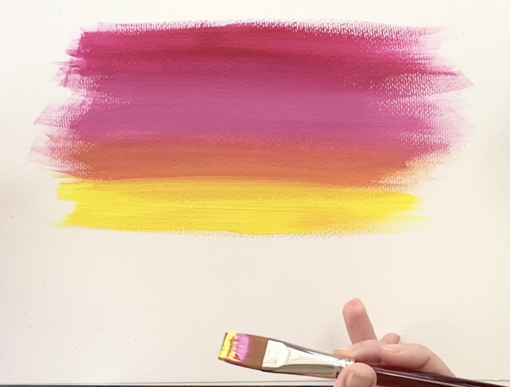 How To Blend Acrylic Paint - Step By Step Painting With Tracie Kiernan