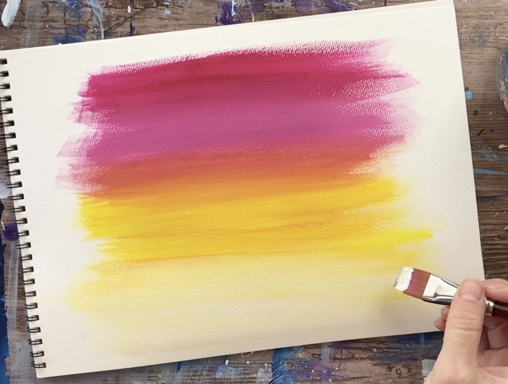 How To Blend Acrylic Paint - Step By Step Painting With Tracie Kiernan