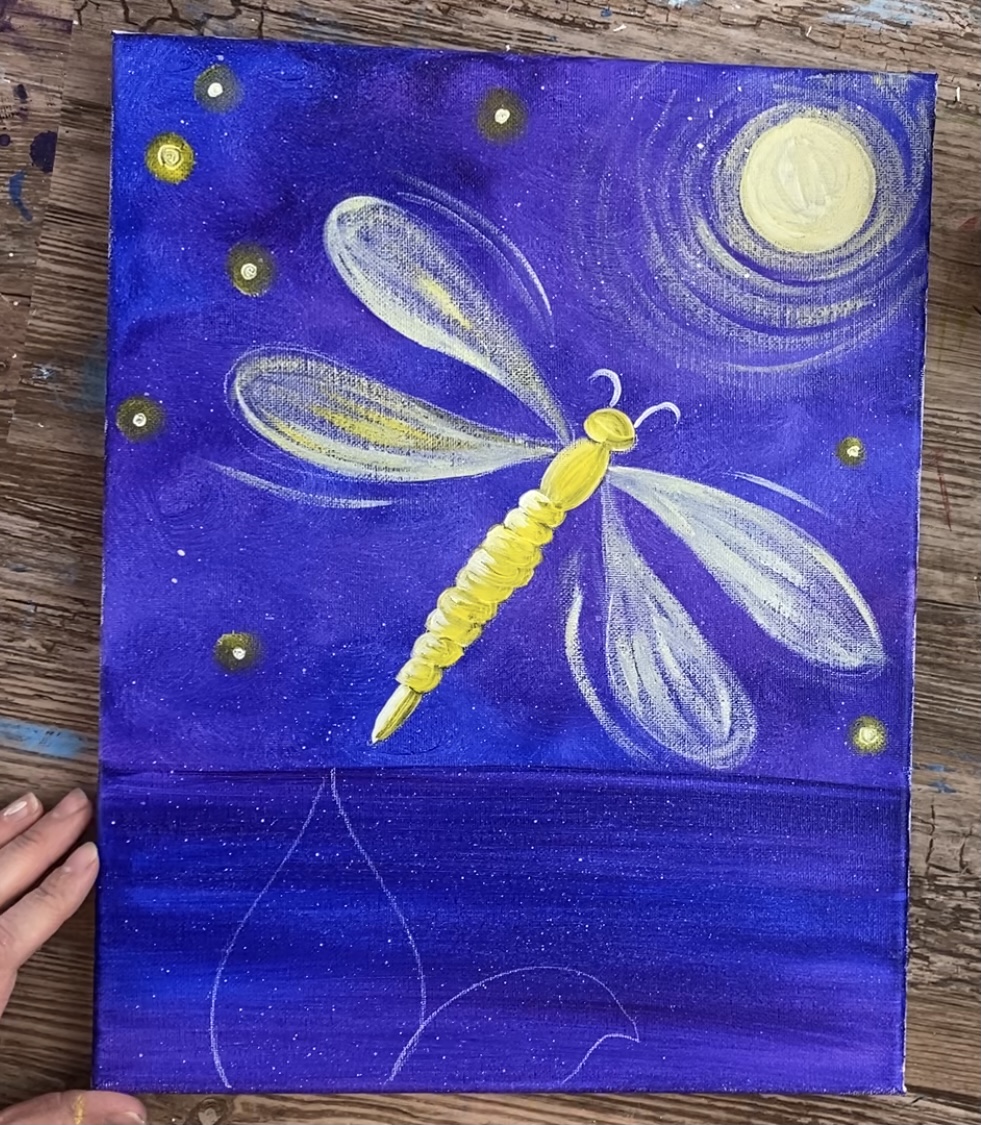 how-to-paint-a-dragonfly-over-lotus-pond-step-by-step-painting-with