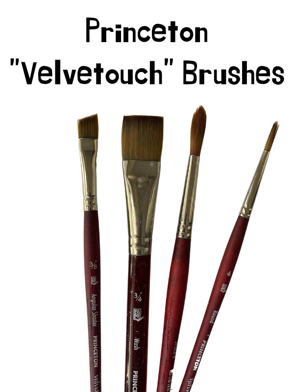 Princeton Velvetouch Brushes