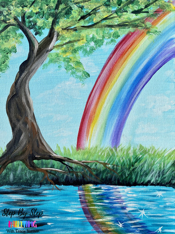 rainbow painting