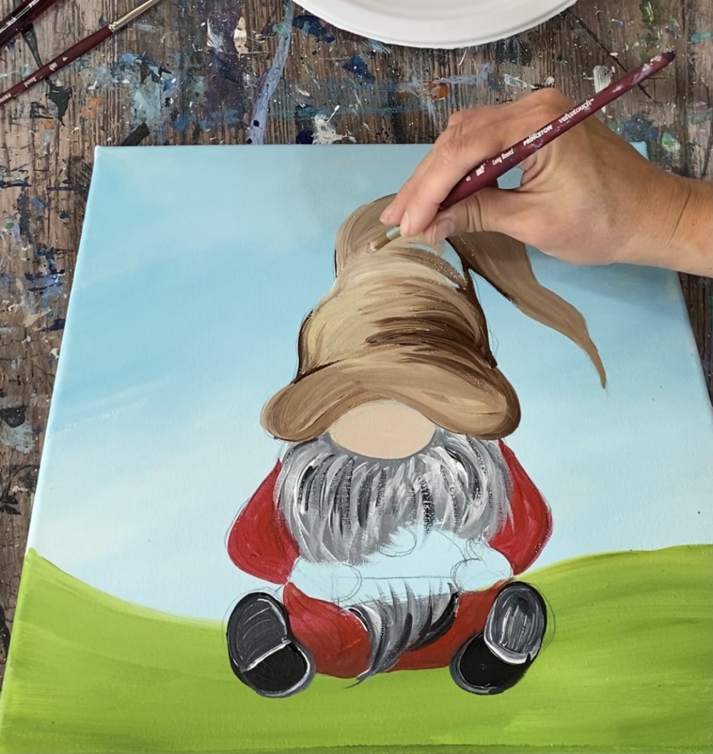 Thanksgiving Gnome Painting - Tracie Kiernan - Step By Step Painting