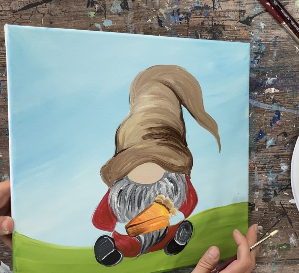 Thanksgiving Gnome Painting - Tracie Kiernan - Step By Step Painting