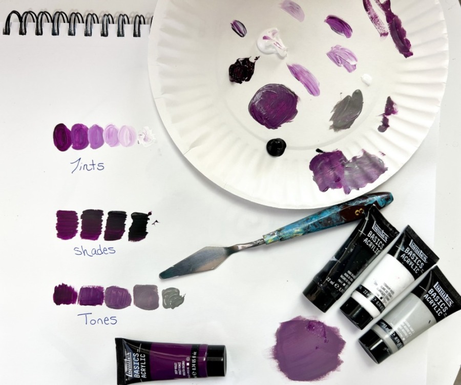 how to make purple