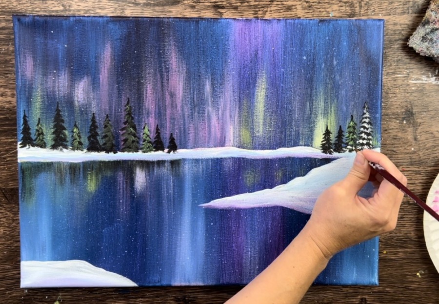 North Pole Lodge - Exclusive Members Painting Tutorial - Tracie Kiernan ...
