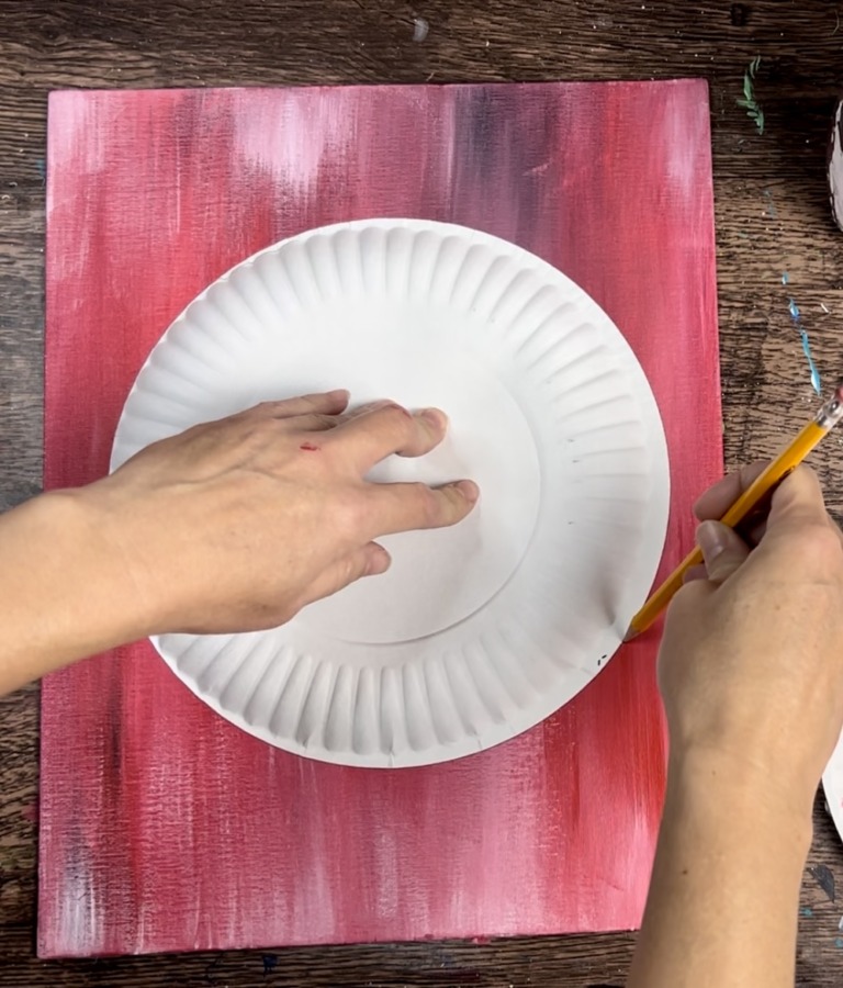 How To Paint A Christmas Wreath - Tracie Kiernan - Step By Step Painting