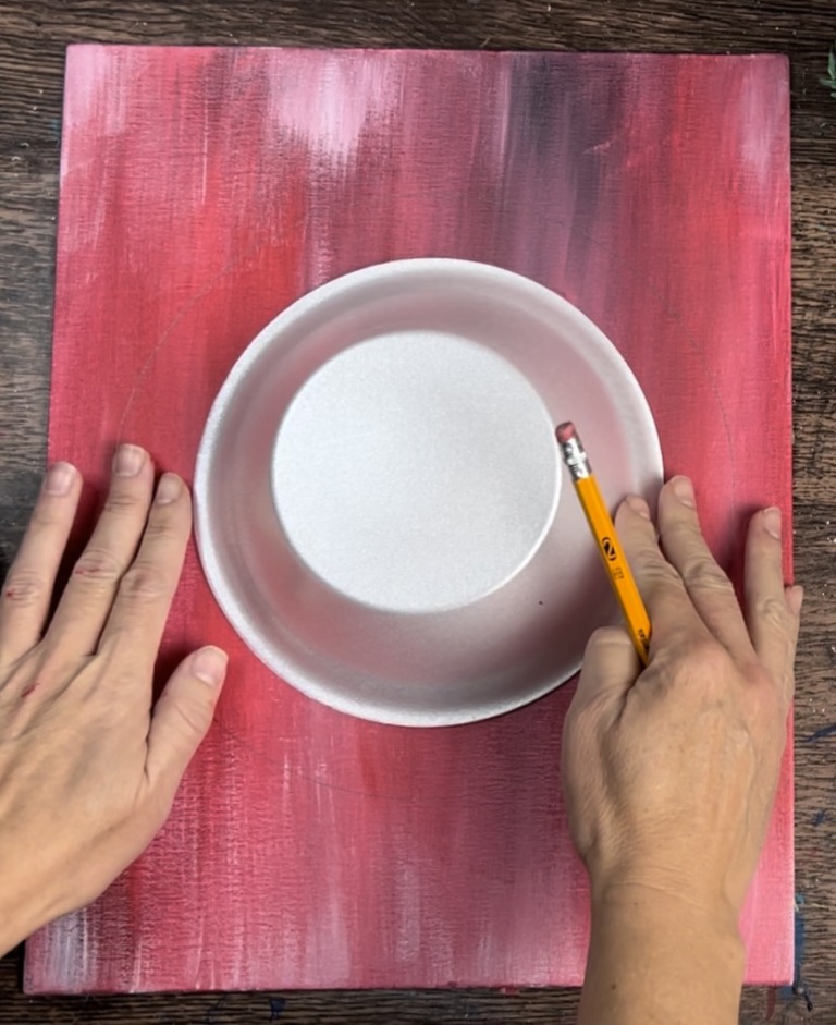 How To Paint A Christmas Wreath - Tracie Kiernan - Step By Step Painting