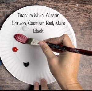 How To Paint A Christmas Wreath - Tracie Kiernan - Step By Step Painting