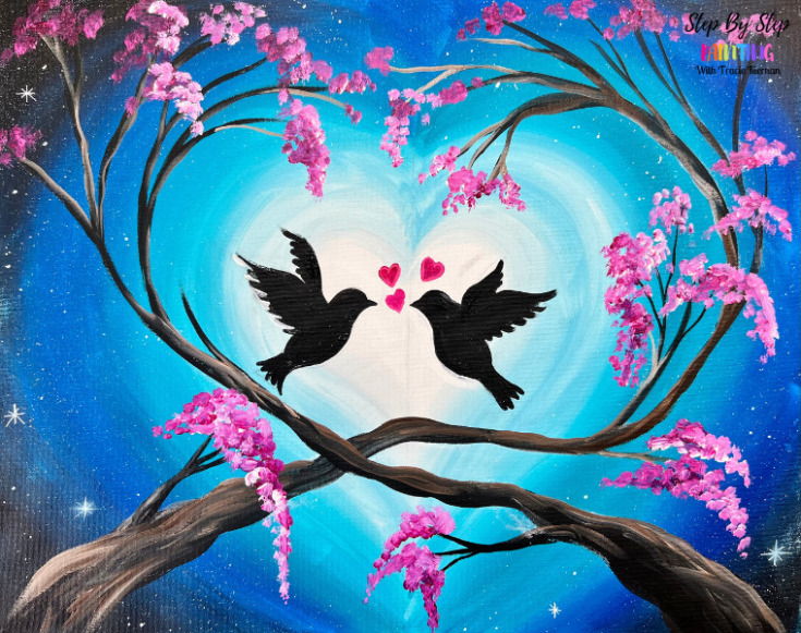 Love Doves - Couples or Single Design