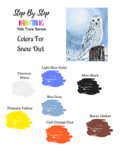 Owl Painting - Acrylic Online Tutorial